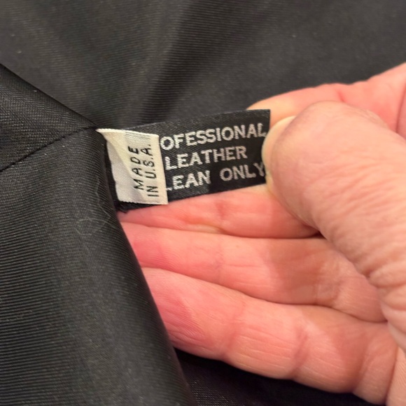 Jayskins Made in USA Black Leather Trench Coat - Picture 10 of 13